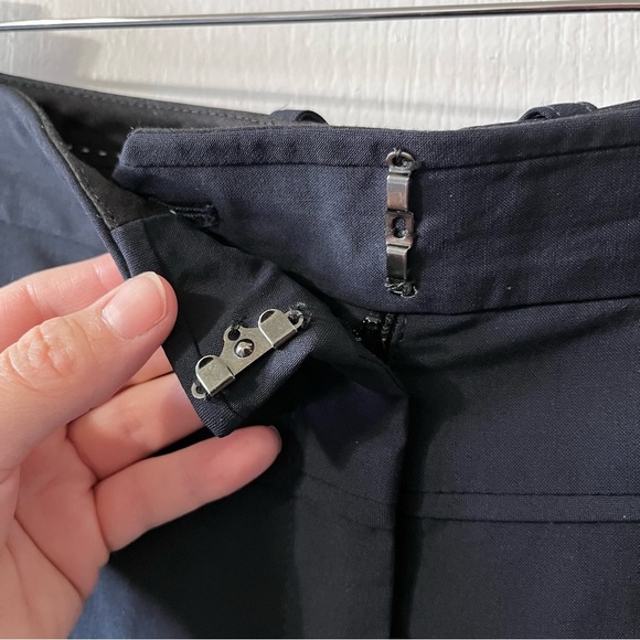 Veronica Beard Wool Blend Navy Ankle Slacks Pants Women’s Size 6 - Picture 11 of 14